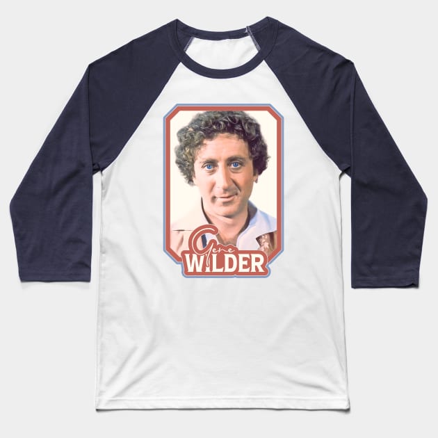 Gene Wilder Baseball T-Shirt by darklordpug